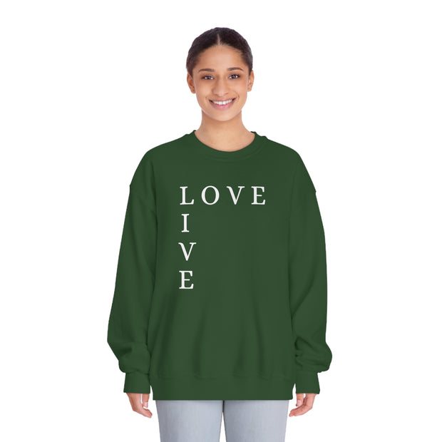 Love Live Unisex DryBlend® Crewneck Sweatshirt