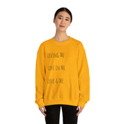 Loving, Love In, Love & Unisex Heavy Blend™ Crewneck Sweatshirt