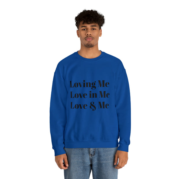 Loving, Love in, Love & Unisex Heavy Blend™ Crewneck Sweatshirt