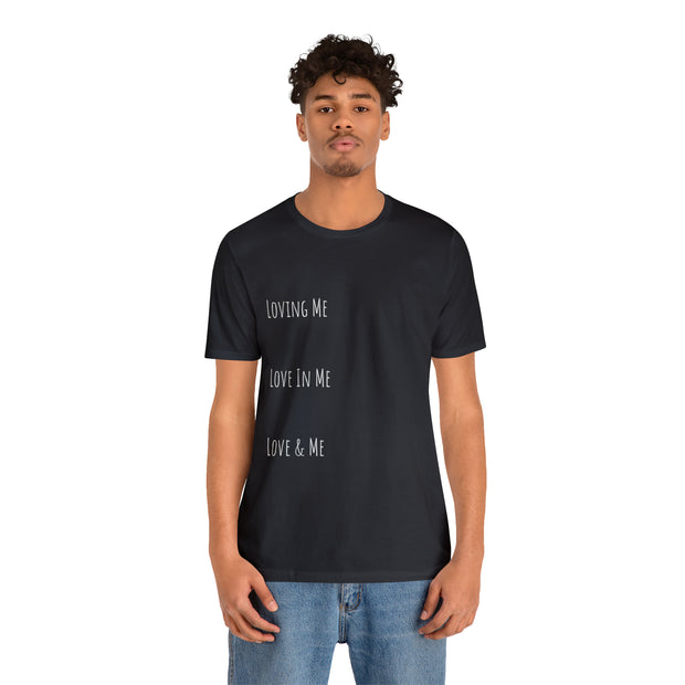 Loving, Love In, Love & Unisex Jersey Short Sleeve Tee