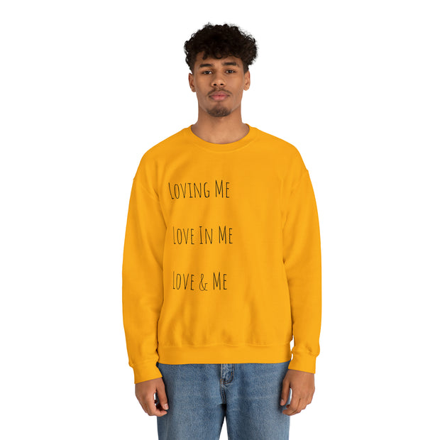 Loving, Love In, Love & Unisex Heavy Blend™ Crewneck Sweatshirt