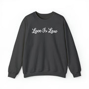 Love Is Law Unisex Heavy Blend™ Crewneck Sweatshirt
