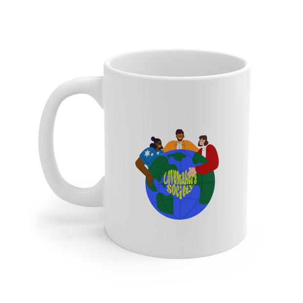 LoveMakers Society Logo Diversity Celebration Mug - 11oz Coffee Cup