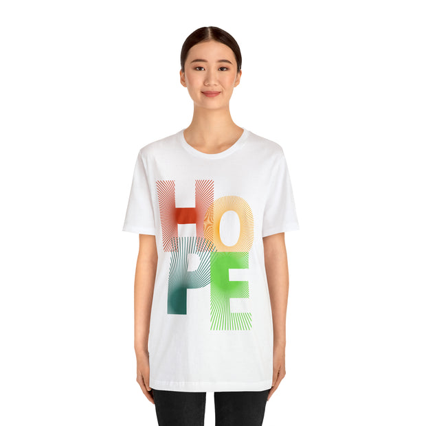 Unisex Jersey Short Sleeve Tee - HOPE DESIGN