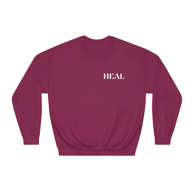 Heal Unisex DryBlend® Crewneck Sweatshirt