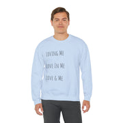 Loving, Love In, Love & Unisex Heavy Blend™ Crewneck Sweatshirt