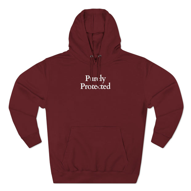 Purely Protected Divinely Protected Unisex Premium Pullover Hoodie