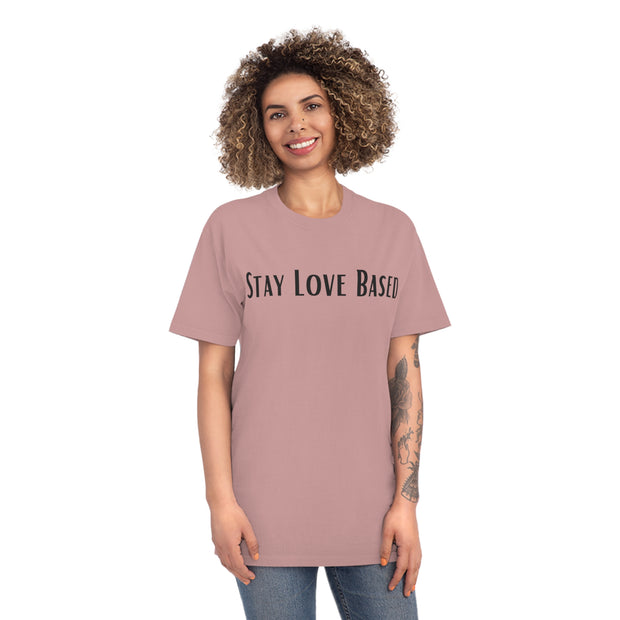 Stay Love Based Unisex Faded Shirt