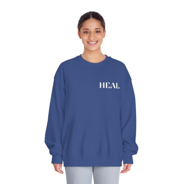 Heal Unisex DryBlend® Crewneck Sweatshirt