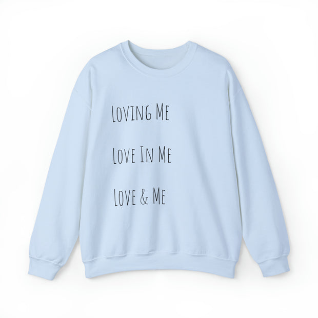 Loving, Love In, Love & Unisex Heavy Blend™ Crewneck Sweatshirt