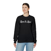 Love Is Law Unisex Heavy Blend™ Crewneck Sweatshirt