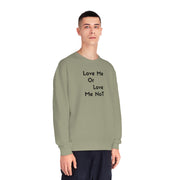 Love Me Or Love Me Not Unisex NuBlend® Crewneck Sweatshirt