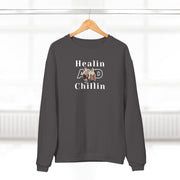 Healin and chillin Unisex Crew Neck Sweatshirt (EU)