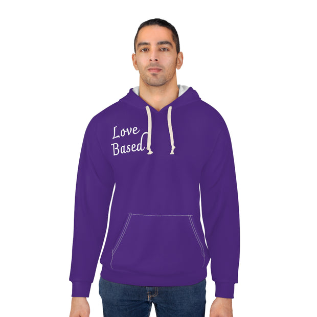 Love Based Unisex Pullover Hoodie (AOP)
