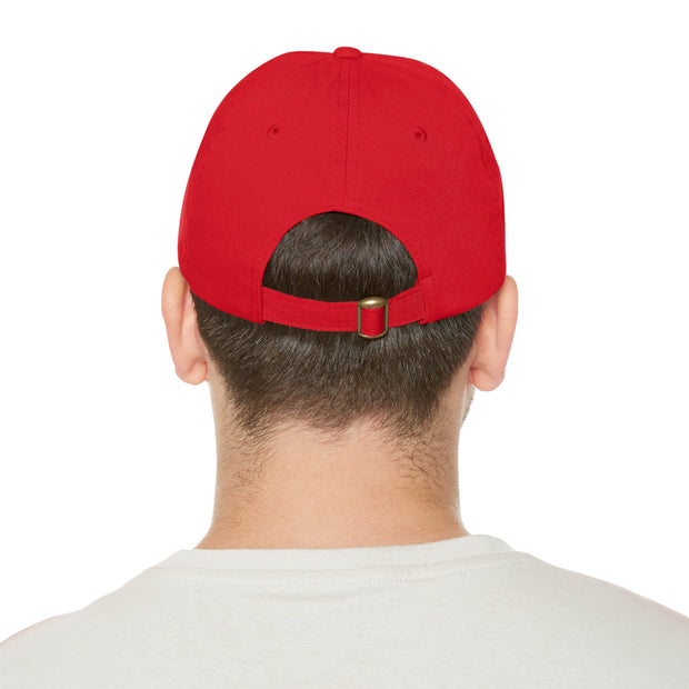My Presence Dad Hat with Leather Patch (Rectangle)