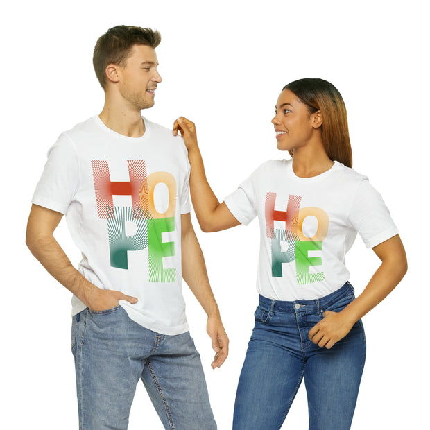 Unisex Jersey Short Sleeve Tee - HOPE DESIGN