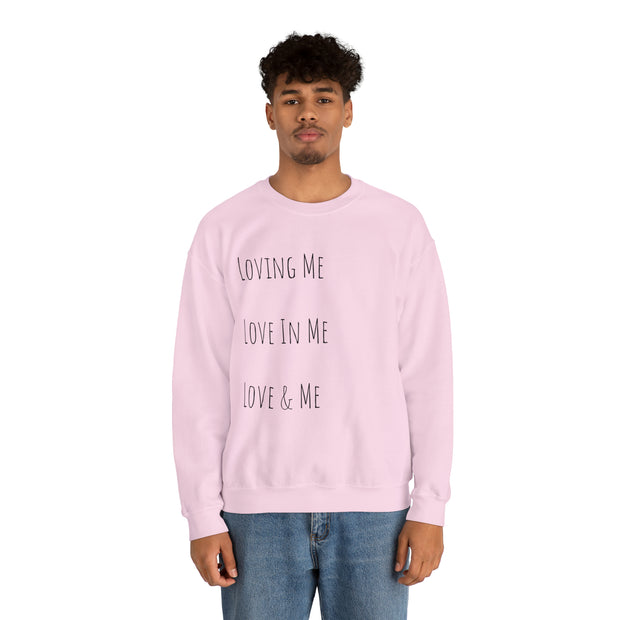 Loving, Love In, Love & Unisex Heavy Blend™ Crewneck Sweatshirt