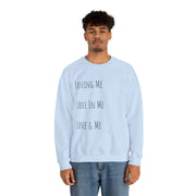 Loving, Love In, Love & Unisex Heavy Blend™ Crewneck Sweatshirt