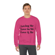 Loving, Love in, Love & Unisex Heavy Blend™ Crewneck Sweatshirt
