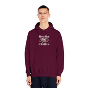 Healin and chillin Unisex DryBlend® Hooded Sweatshirt