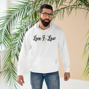 Love Is Law Unisex Pullover Hoodie (AOP)