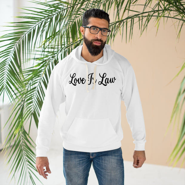 Love Is Law Unisex Pullover Hoodie (AOP)