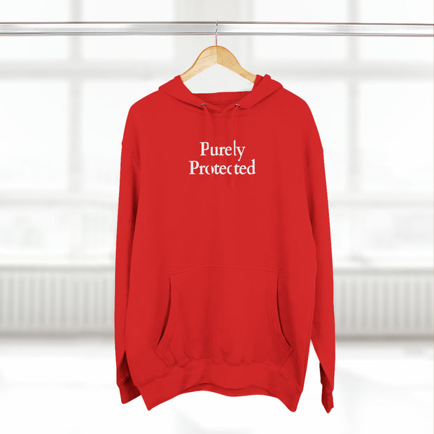 Purely Protected Divinely Protected Unisex Premium Pullover Hoodie
