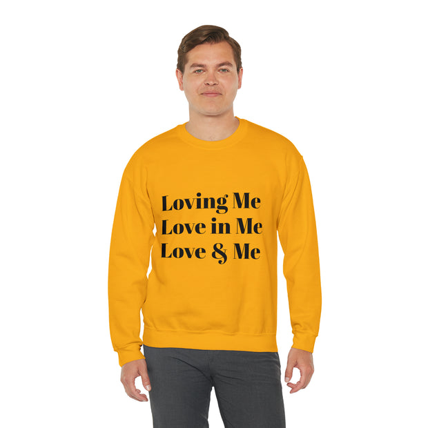 Loving, Love in, Love & Unisex Heavy Blend™ Crewneck Sweatshirt
