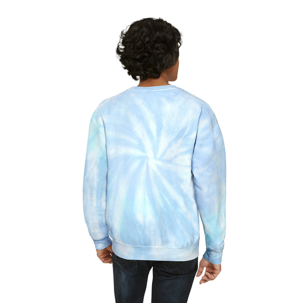 If You Love Me Hug Me Unisex Tie-Dye Sweatshirt