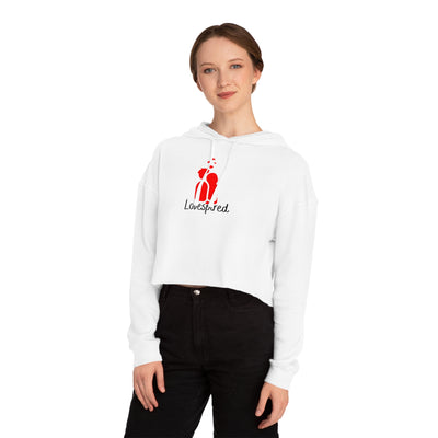 Lovespired Women’s Cropped Hooded Sweatshirt