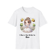 I Bee's the Bride to Bee Unisex Softstyle T-Shirt - Fun Wedding Theme Tee