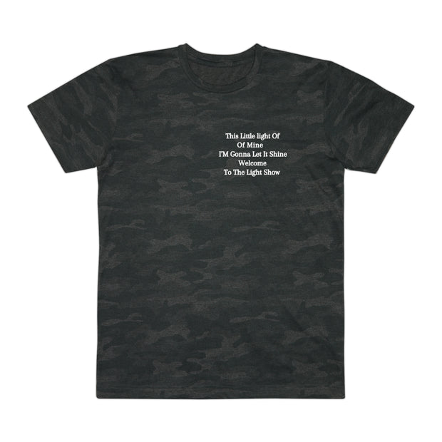 This Little light Of Of Mine I’M Gonna Let It Shine Welcome to the light show Men's Fine Jersey Tee