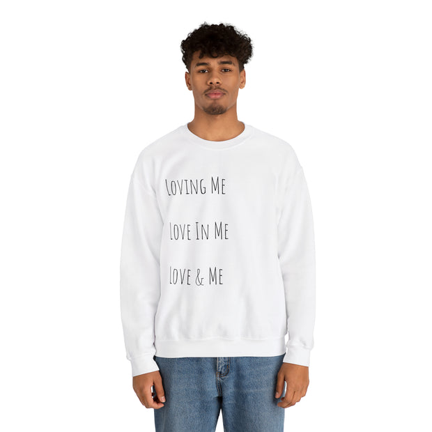 Loving, Love In, Love & Unisex Heavy Blend™ Crewneck Sweatshirt