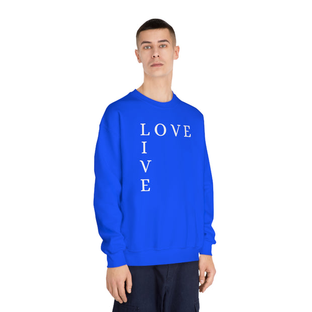 Love Live Unisex DryBlend® Crewneck Sweatshirt