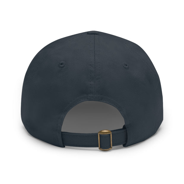 My Presence Dad Hat with Leather Patch (Rectangle)