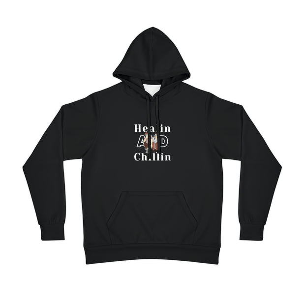 Healin and chillin Athletic Hoodie (AOP)