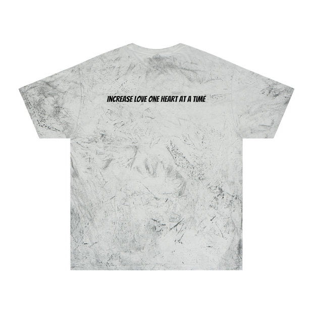 Increase Love One Heart At A Time Unisex Color Blast T-Shirt