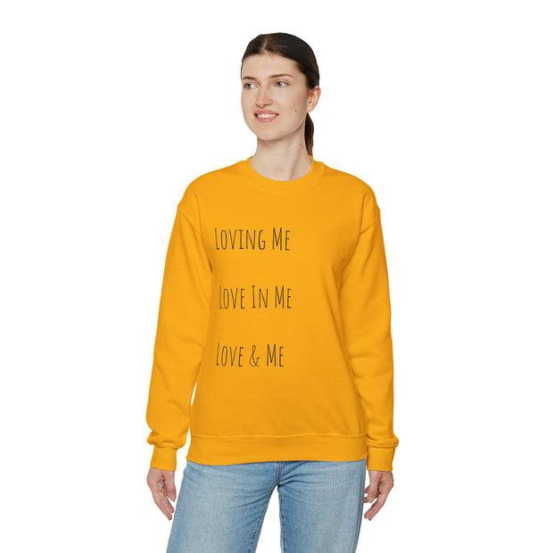 Loving, Love In, Love & Unisex Heavy Blend™ Crewneck Sweatshirt