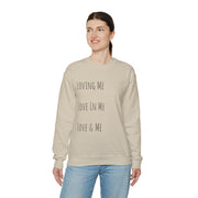 Loving, Love In, Love & Unisex Heavy Blend™ Crewneck Sweatshirt