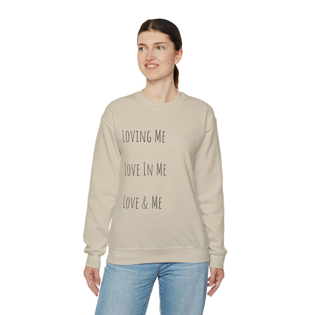 Loving, Love In, Love & Unisex Heavy Blend™ Crewneck Sweatshirt