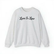 Love Is Law Unisex Heavy Blend™ Crewneck Sweatshirt