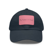 My Presence Dad Hat with Leather Patch (Rectangle)