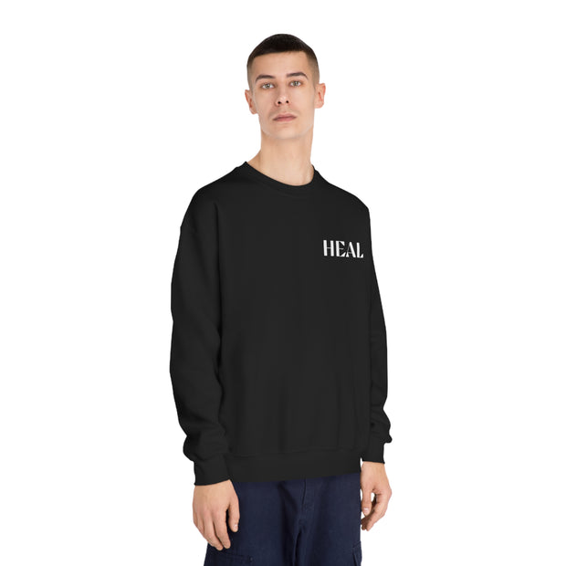 Heal Unisex DryBlend® Crewneck Sweatshirt