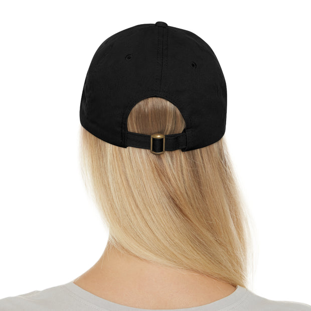 Popular Loner Dad Hat with Leather Patch (Rectangle)