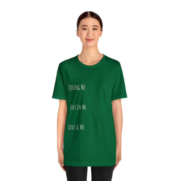 Loving, Love In, Love & Unisex Jersey Short Sleeve Tee