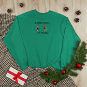 Loved People Love People Unisex EcoSmart® Crewneck Sweatshirt