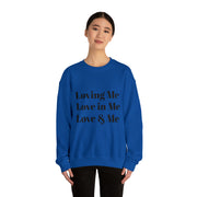 Loving, Love in, Love & Unisex Heavy Blend™ Crewneck Sweatshirt