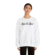 Love Is Law Unisex Heavy Blend™ Crewneck Sweatshirt