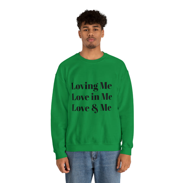 Loving, Love in, Love & Unisex Heavy Blend™ Crewneck Sweatshirt