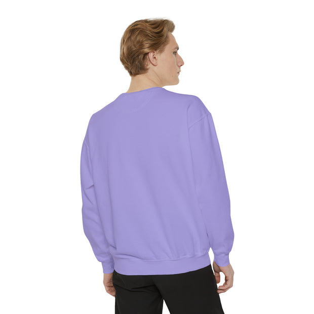 Living On Vibrant Energy Unisex Garment-Dyed Sweatshirt